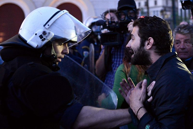 Manifestaciones en Grecia contra la reforma de las pensiones