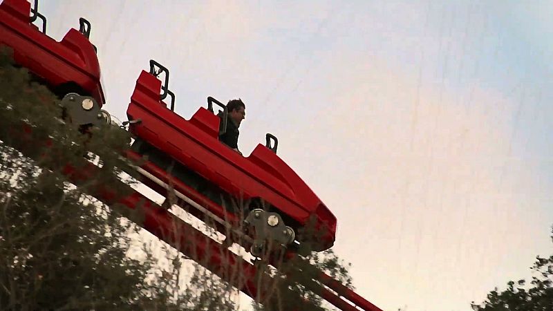 Marc Vidal sube a una montaña rusa para alertarnos de la locura que puede suponer la bolsa, con sus subidas y bajadas
