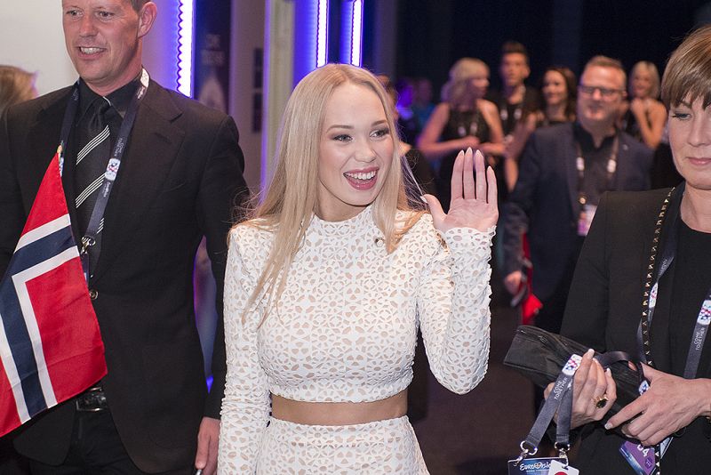 Agnete, representante de Noruega