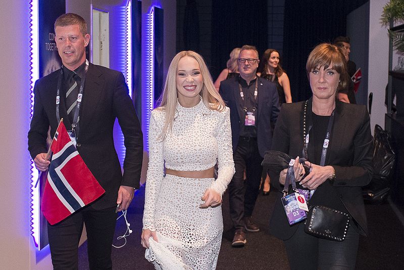 Agnete, representante de Noruega