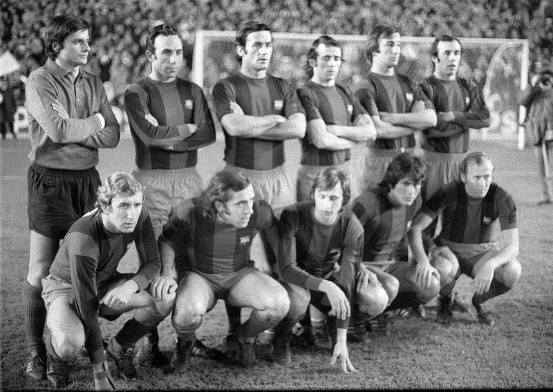 Con la llegada de Johan Cruyff, el FC Barcelona alzó la Liga en 1974.