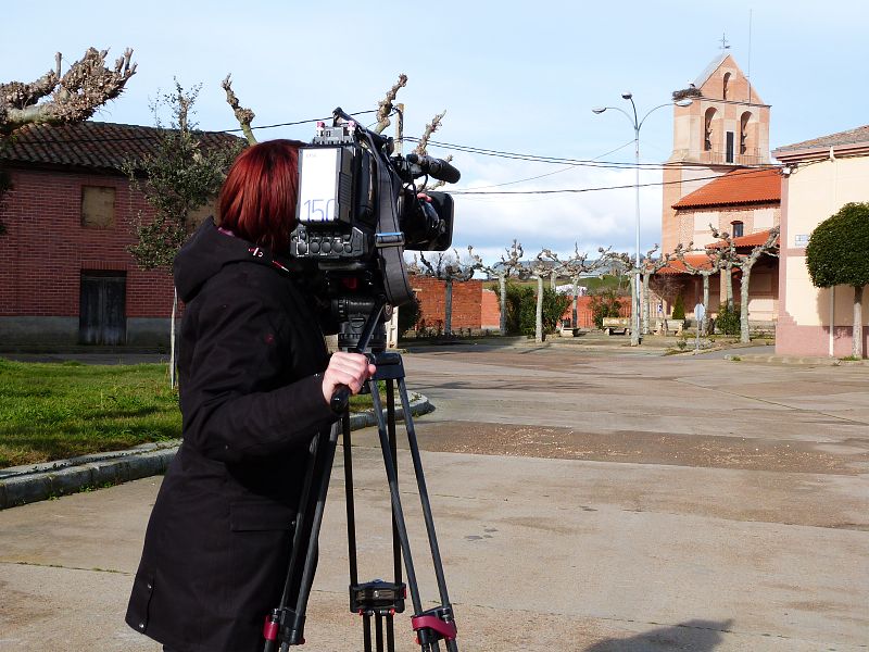 Esperando al bibliobús