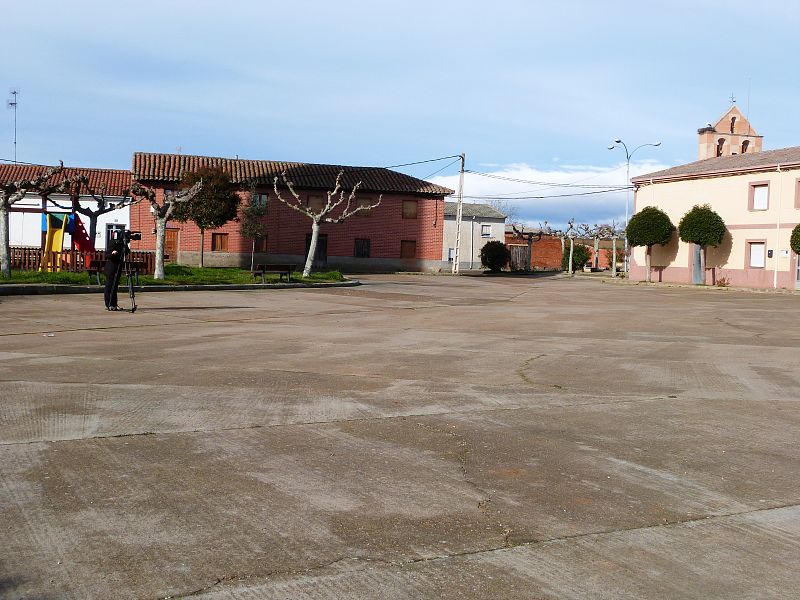 En la plaza de Audanzas