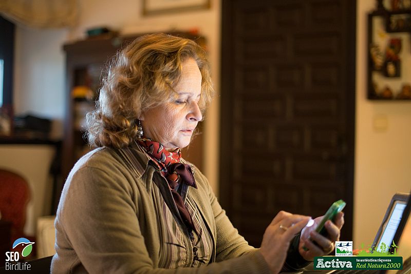 Patricia Maldonado, propietaria de Las Ensanchas, en Campos de Montiel