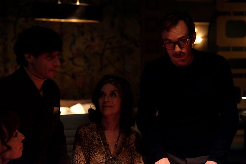 Aparicio y Aníbal, en casa de Tía Laura