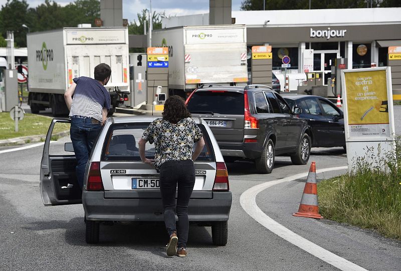 El 20% de las gasolineras de Francia se queda sin combustible