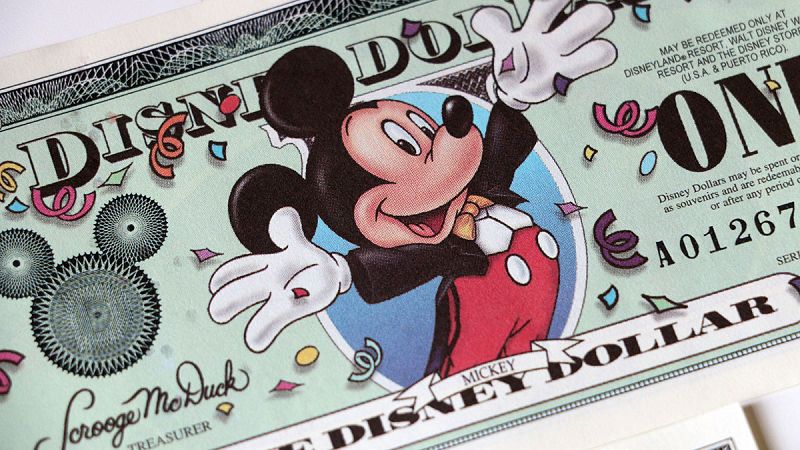 Disney deja de emitir sus propios dólares
