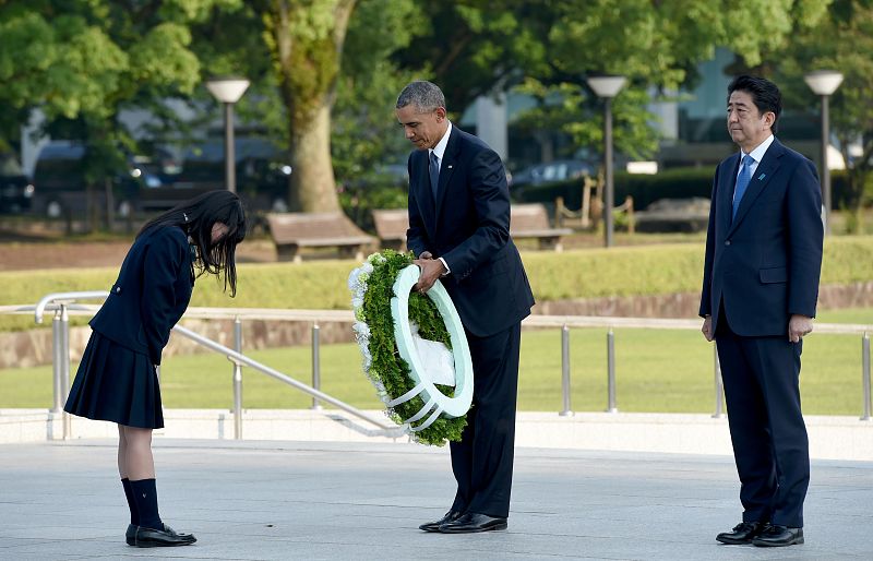 Obama rinde homenaje a las víctimas de Hiroshima