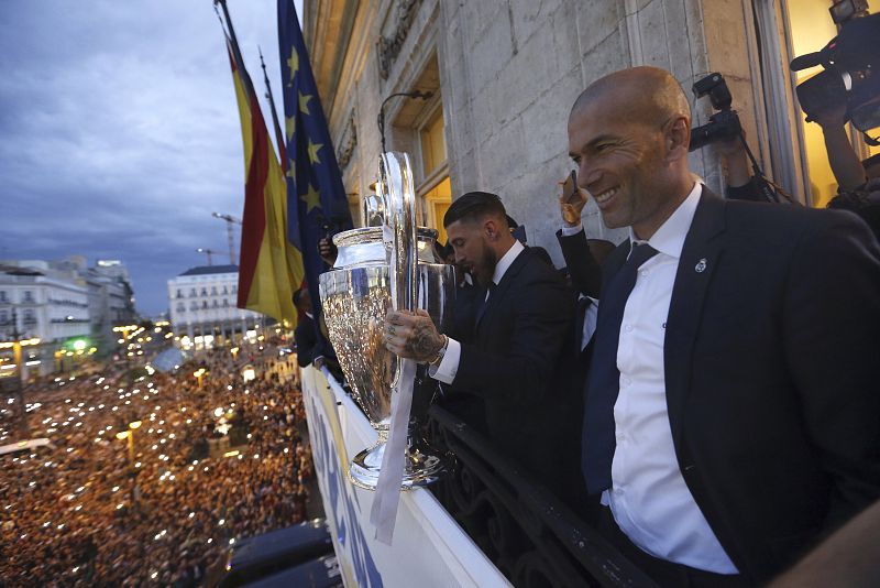 El Madrid celebra la Champions por toda la ciudad