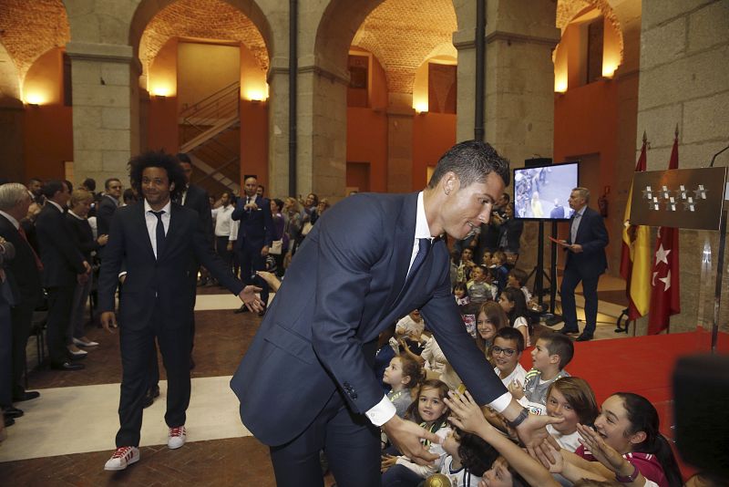 El Madrid celebra la Champions por toda la ciudad