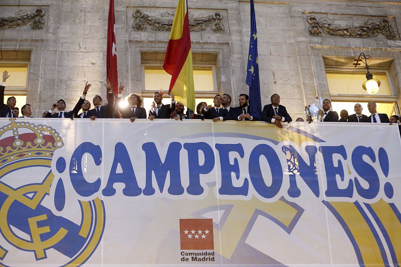 El Madrid celebra la Champions por toda la ciudad