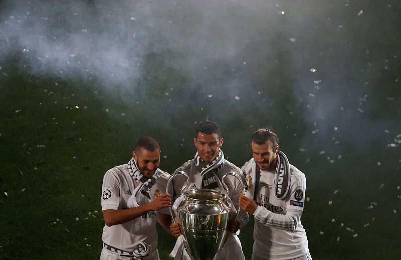 El Madrid celebra la Champions por toda la ciudad