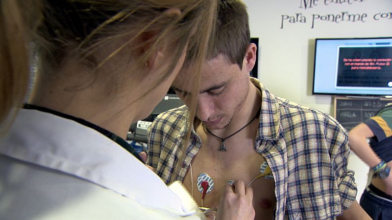 Mientras se hace ejercicio se controlan sus latidos