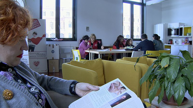 En una sala de la Fundación Menudos Corazones