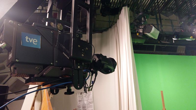 Las grabaciones se realizan en el Estudio 2 de Prado del Rey.