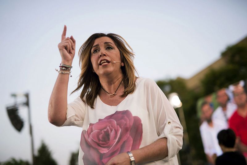 Susana Díaz pone al PSOE ante el "miedo" al populismo y la "rabia" al socialismo