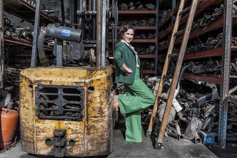 Virginia Díaz, presentadora de 'Rumba que tumba'