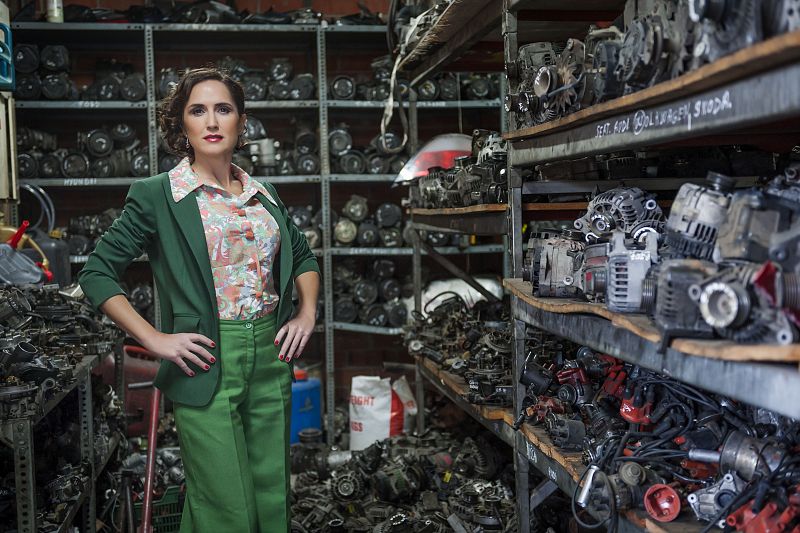 Virginia Díaz, presentadora de 'Rumba que tumba'