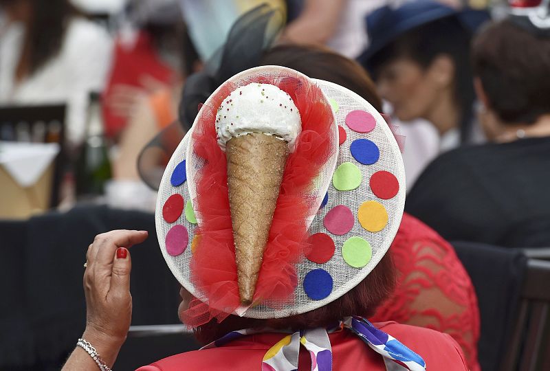 Sombreros y caballos en Ascot