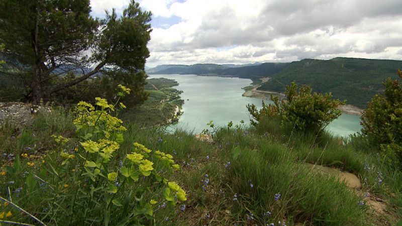 El pantano de Yesa en su cota actual tiene una capacidad de 500 hm3.