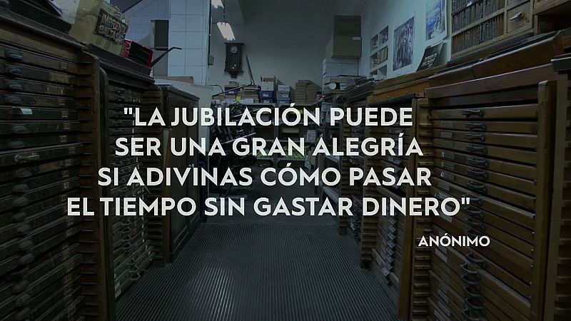 Opinión anónima sobre la jubilación.