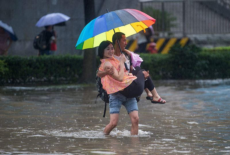 Inundaciones en China