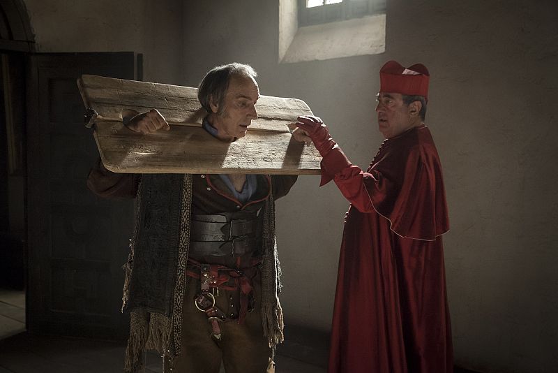 Águila Roja - El Cardenal se mofa de Malasangre