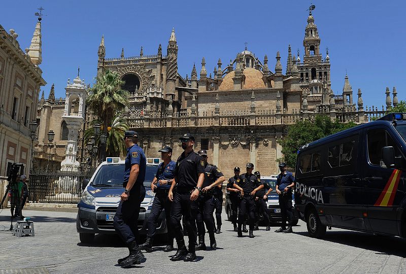 Sevilla se blinda para la llegada de Obama