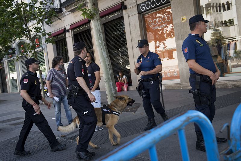 Medidas de seguridad en los alrededores de la Embajada de EE.UU.