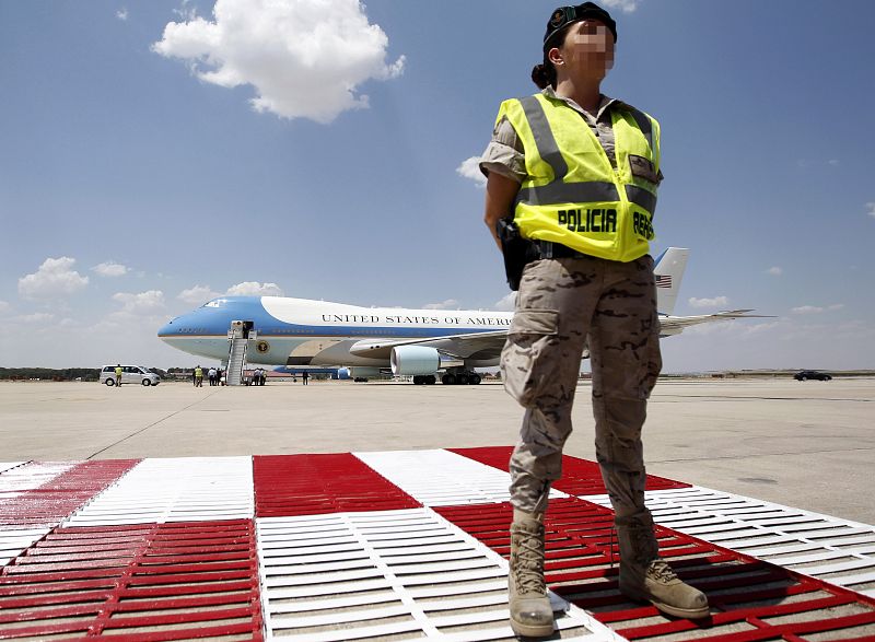 Vigilando el Air Force One