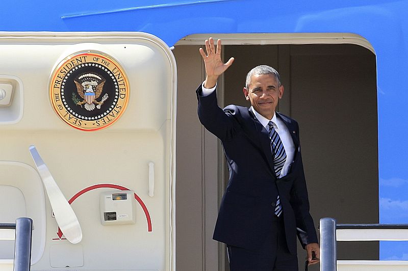 Obama deja Madrid tras una visita fugaz