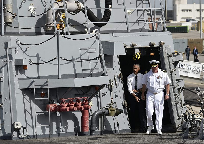 Visita al USS Ross Navy de Rota