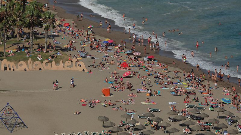 La playa de la Malagueta