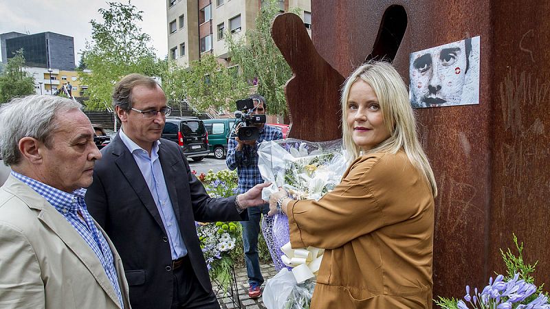 Homenaje a Miguel Ángel Blanco por el aniversario de su asesinato