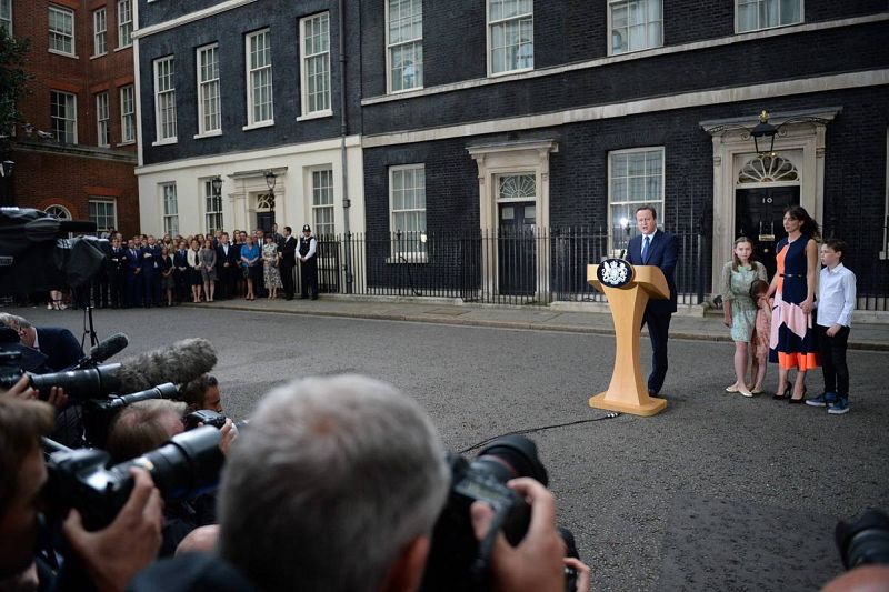 Cameron, ante su discurso de despedida 