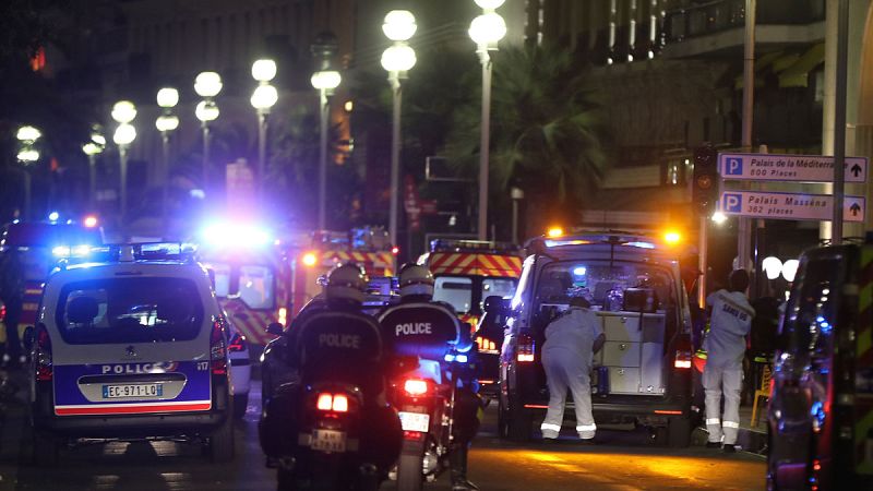 Atentado en Niza durante la celebración del día nacional de Francia