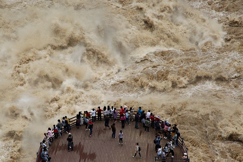 Desbordamiento del río Yangtsé en China