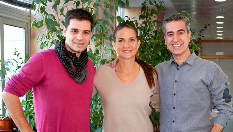 Samantha Vallejo-Nágera y Sergio Fernández