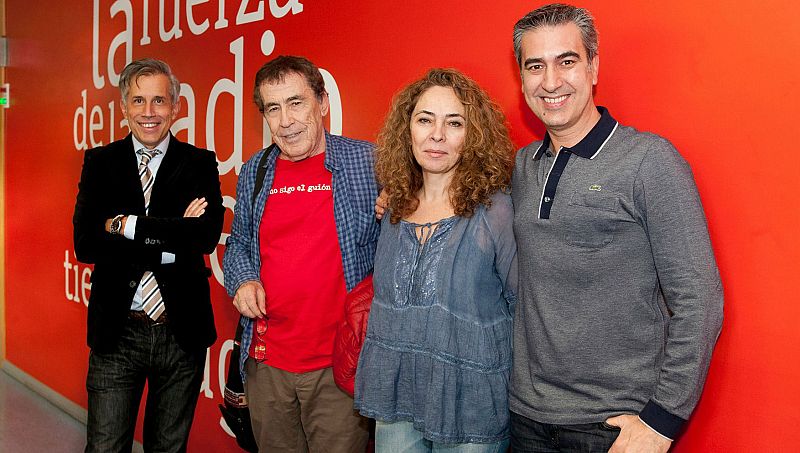 Ignacio Elguero, Sánchez Dragó y Pilar Martín