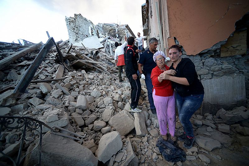 Ha provocado grandes daños en ciudades como Amatrice y Accumoli, en la región del Lacio.