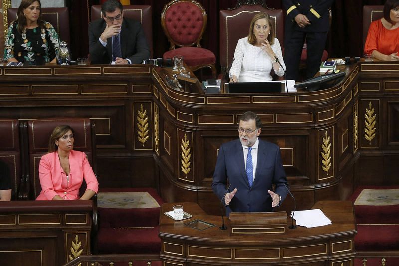 El presidente del Gobierno en funciones, Mariano Rajoy