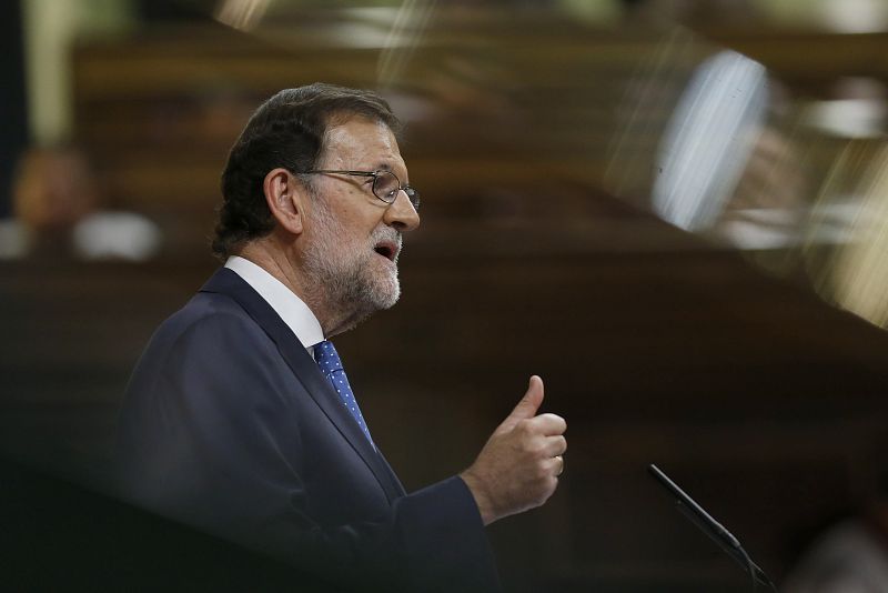 El presidente del Gobierno en funciones, Mariano Rajoy
