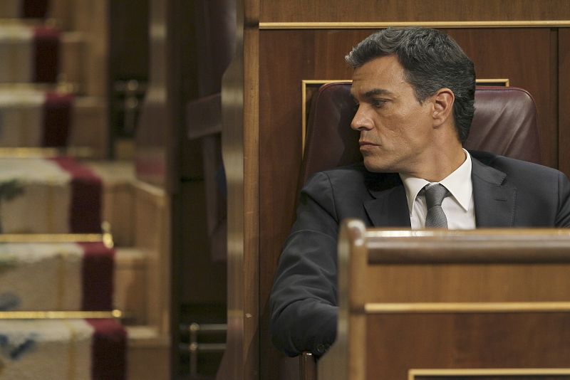 El secretario general del PSOE, Pedro Sánchez,