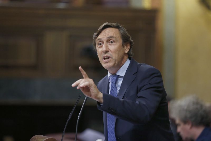 El portavoz del PP en el Congreso, Rafael Hernando