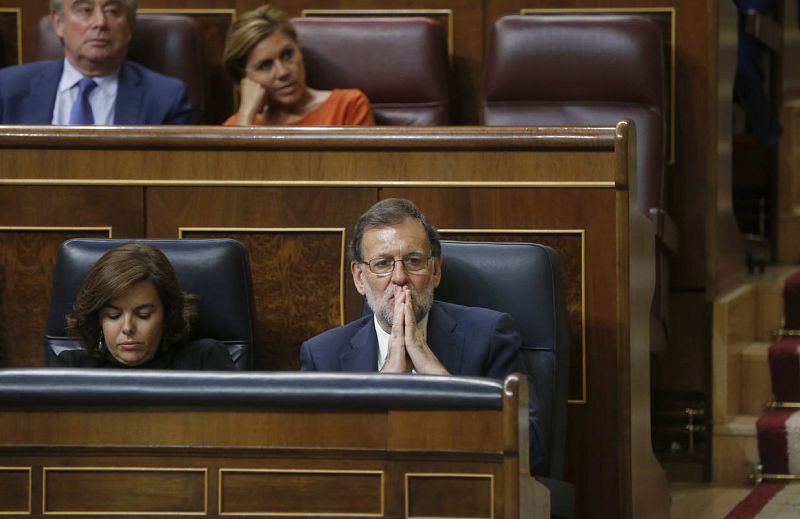 El presidente del Gobierno en funciones, Mariano Rajoy