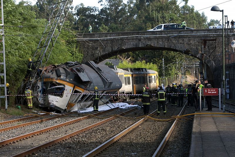 Accidente de tren en O Porriño, Pontevedra