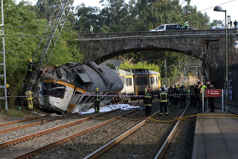 Accidente de tren en O Porriño, Pontevedra