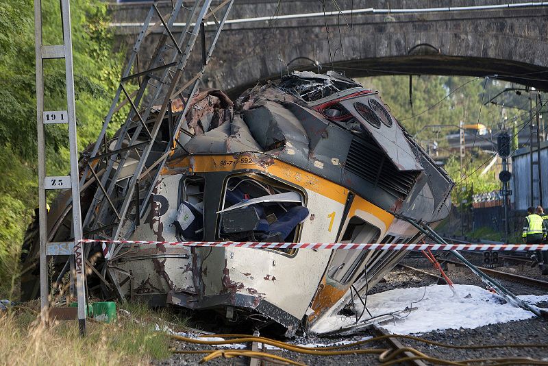 Accidente de tren en O Porriño, Pontevedra