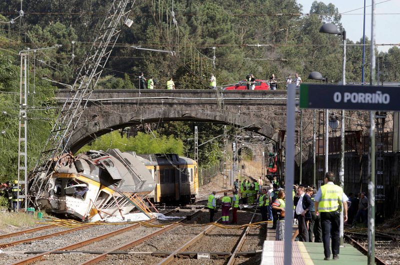 Accidente de tren en O Porriño, Pontevedra