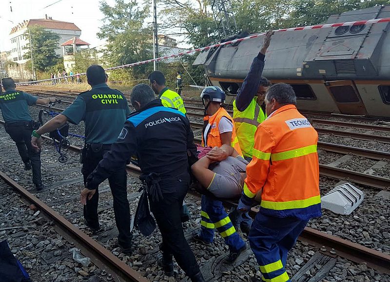 Accidente de tren en O Porriño, Pontevedra